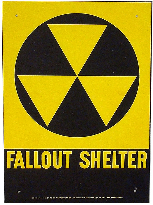 Fallout Shelter Original 1962 Sign