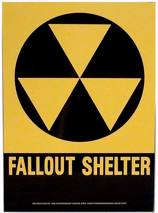 Fallout Shelter Reproduction Sign