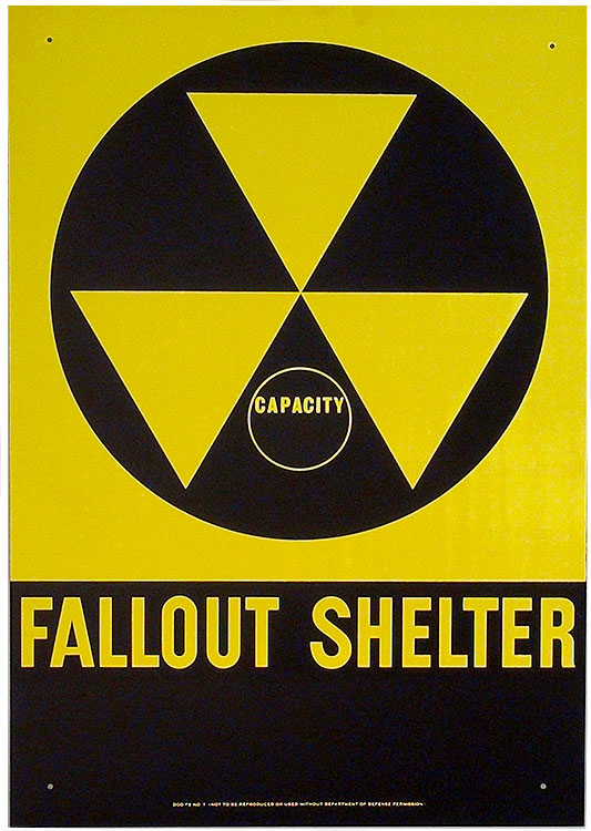 Fallout Shelter Original 1962 Sign