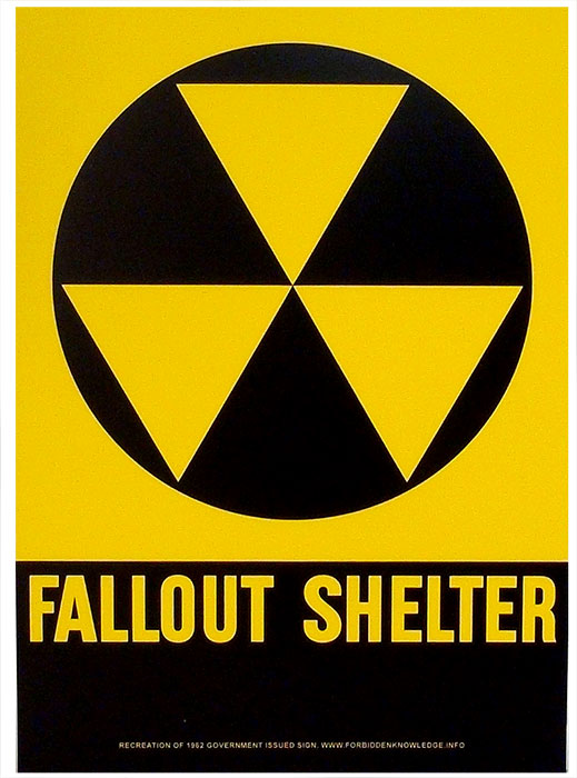 Fallout Shelter Reproduction Sign