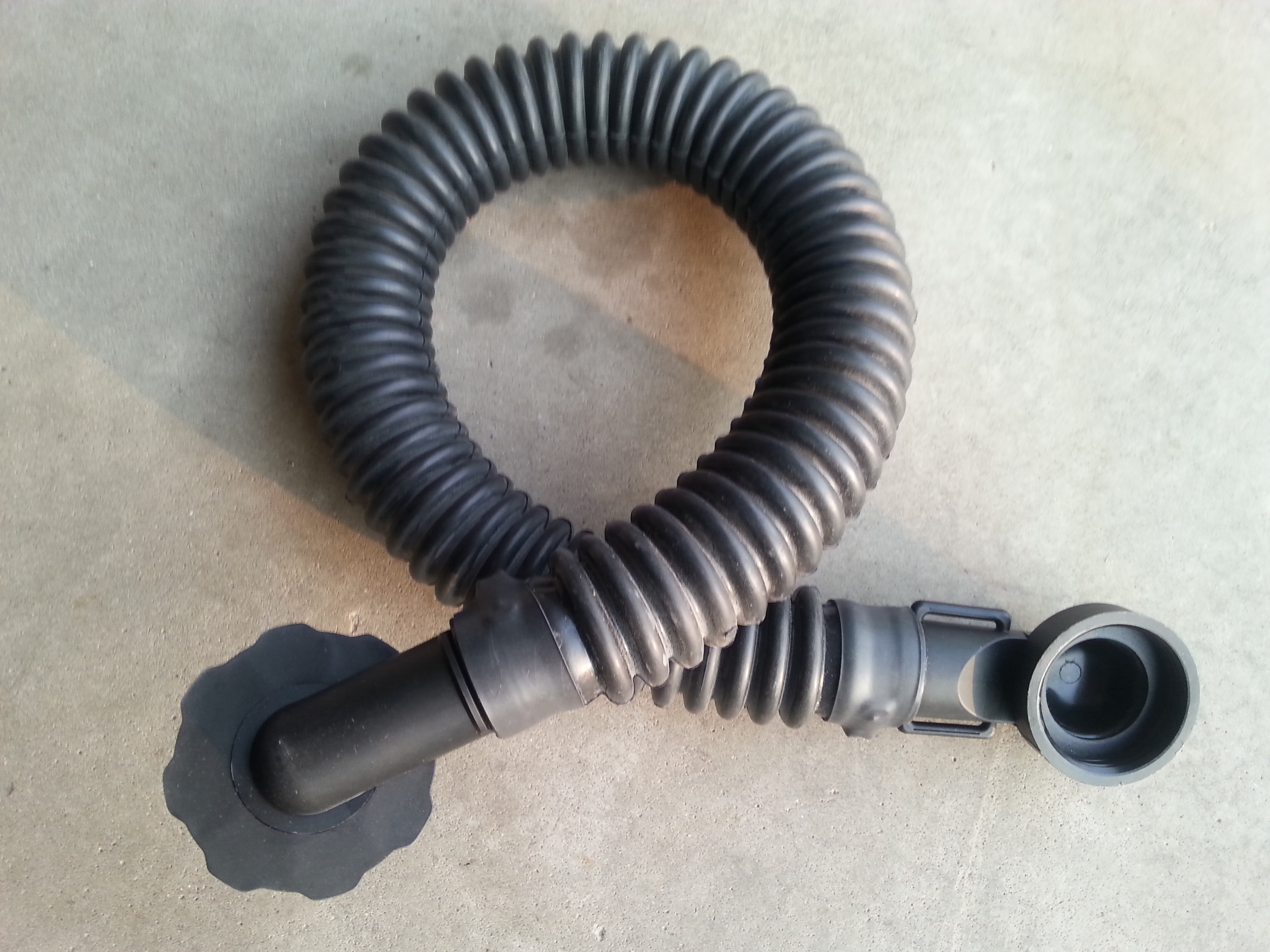 Gas Mask Filter Extension Hose