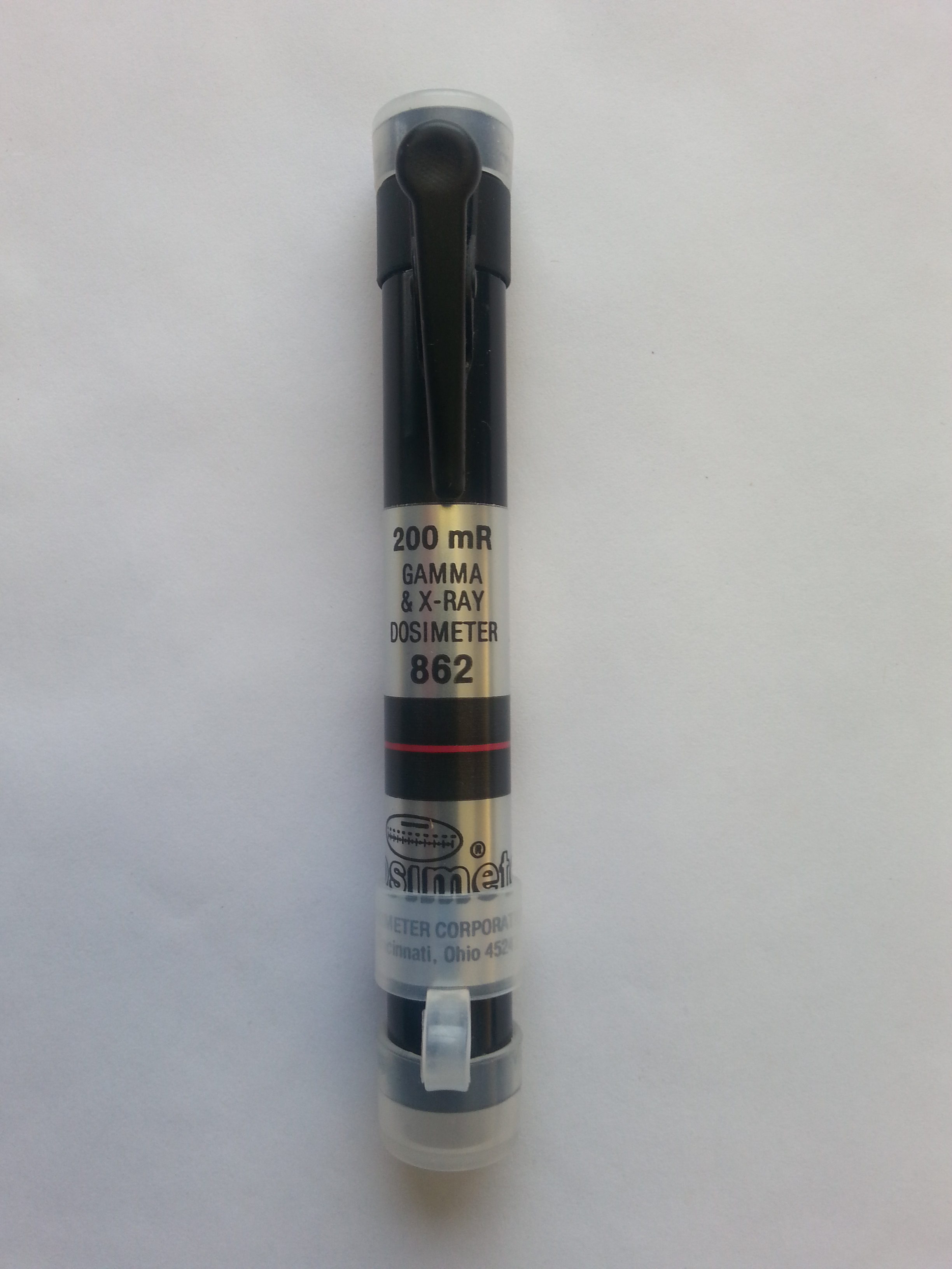 Dosimeter 862 200mR Dosimeter