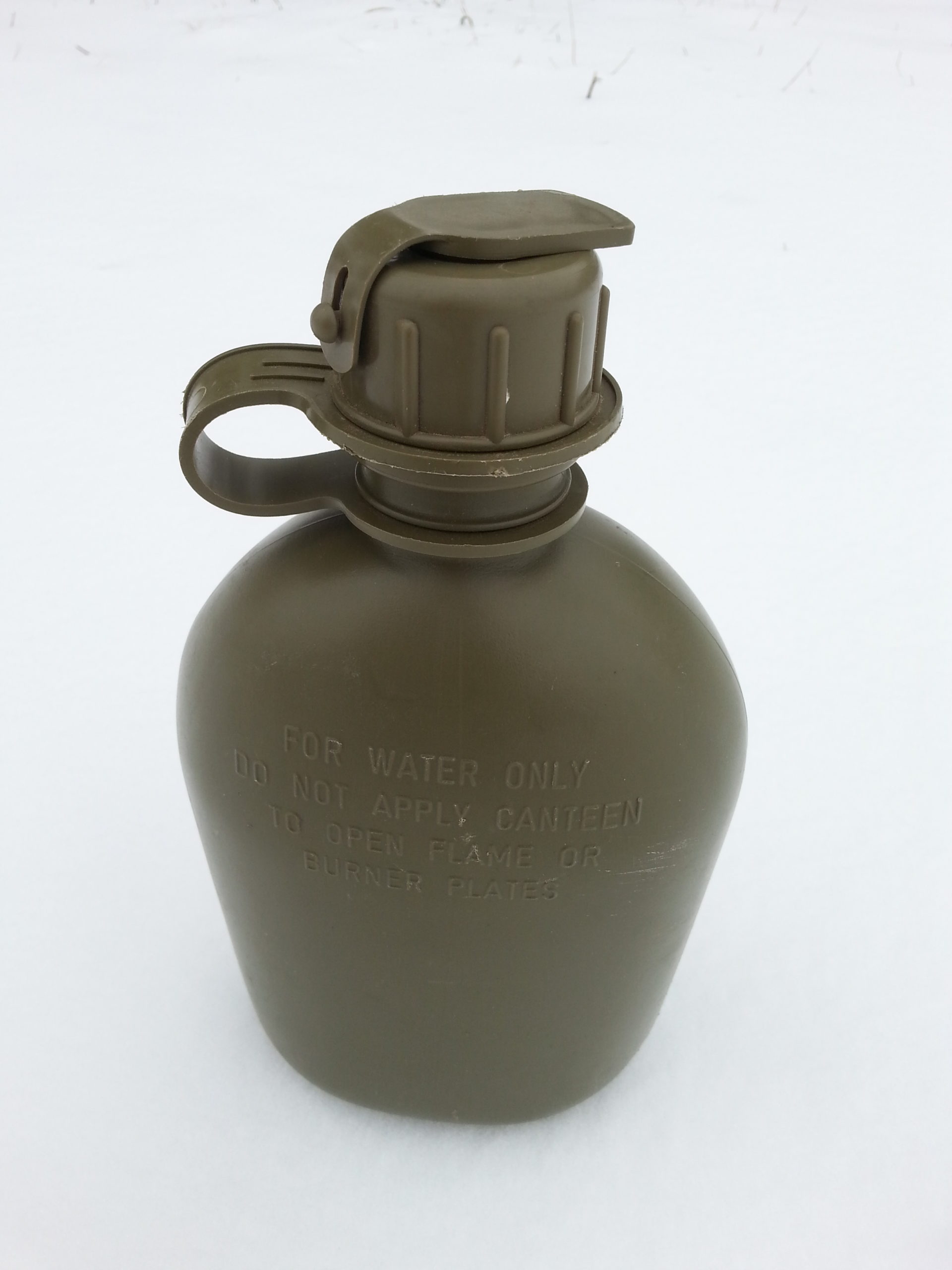 1 Quart Canteen for US gas mask hydration system