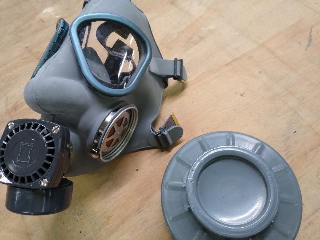 Finland gas mask with filter