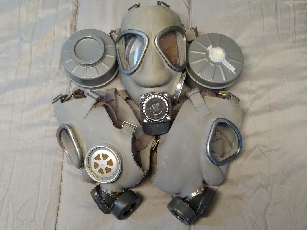 Finland gas mask with filter