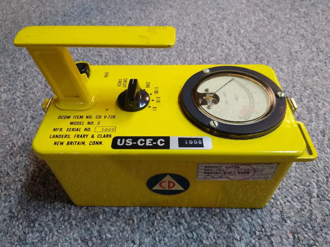 CD-V720 model 3 Radiological Survey Meter